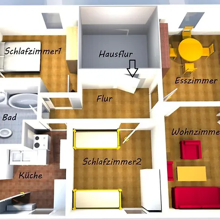 شقة 95qm Heyde In Bester Wohnlage *